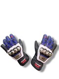 Suzuki GSX-R Racing Gloves  Blue/White and Black
