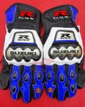 Motorcycle Racing Gloves Suzuki GSXR Genuine Leather – Durable & Protective Motorcycle Gear