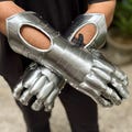 Medieval Steel Gauntlets – Hand-Forged Knight Armor Gloves for LARP, Cosplay, and Renaissance Faire Combat