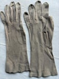 Doeskin Gloves, washable 12" long
