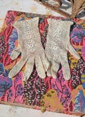 vintage French Deadstock Crochet Gloves