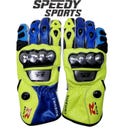 Suzuki GSXR MOTOGP Motorbike Racing Leather Gloves - Made In Genuine Cowhide Leather - With Free Shipping