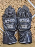 Premium Dainese Titanium Racing Gloves | Armored Motorcycle Gloves | Carbon Fiber Moto GP Track Gloves | Men's Biker Safety Gear