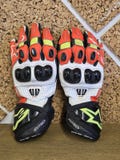Alpinestars GP Pro R3 Racing Gloves | MotoGP Carbon Fiber Motorcycle Gloves | Track Riding Gloves | Sportbike Men’s Gear
