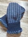 Men's Wool Mittens, Upcycled, Felted Wool Mittens, Sweater Mittens - XL