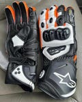 Alpinestars Leather Racing Gloves CE Approved Made With Premium Cowhide Leather With Knuckles Partner Of Bikers Best Christmas GIFT