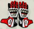 Honda Motorcycle MotorBike MotoGP Racking Leather Gloves MotorBike Guantes