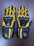 Suzuki Hayabua Motorbike Racing Leather Gloves