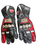 3XL Ducati Corse Racing Motorcycle Gloves Premium Leather Protective Gear