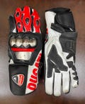 Ducati Corse Motorbike Racing Leather Gloves