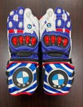 Bmw Motorbike Racing Leather Gloves
