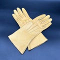 Vintage Leather Gloves Size 7 Driving Riding Retro Fashion Accessory Ladies