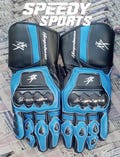 Hayabusa MOTOGP Motorbike Racing Leather Gloves - Made In Genuine Cowhide Leather - With Free Shipping