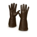 Handcrafted Leather Medieval Gauntlets – Long-Cuff Armor Gloves for LARP, Renaissance & Roleplay