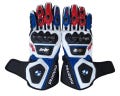 Suzuki GSXR  Motorcycle MotorBike MotoGP Racking Leather Gloves MotorBike