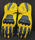 Suzuki GSXR Motorbike Gloves, Cowhide Leather Gloves, Bikers Gloves For Riders, Biker Leather Gloves , Gift For Him/Her, Gift For Boyfriend