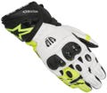 Alpinestars GP Pro Racing Gloves | Yellow & White Gloves – Original CowhideKangaroo Leather Gloves – Track ,Street Use | Ridng Gloves