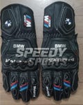 BMW M1000R MOTOGP Motorbike Racing Leather Gloves - Made In Genuine Cowhide Leather - With Free Shipping