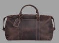 Men’s Vintage Buffalo Leather Duffle Bag – Travel, Overnight & Weekend Bag