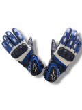 Alpinestars Blue & White Racing Motorcycle Gloves
