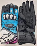 Alpinestars Insopired Leather Gloves - Motorcycle Racing Gloves - Protective Motorcycle Gear