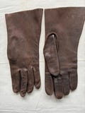 Ladies smooth deerskin gloves