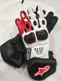 Alpinestars Leather Biker Gloves – CE Armored for Motorcycle Riders