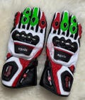 Aprilia Genuine Leather Gloves - Motorcycle Racing Gloves - Protective Motorcycle Gear