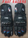 BMW M1000R Motorbike MOTOGP Racing Leather Gloves - Made In Genuine Cowhide Leather - With Free Shipping