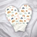 Handmade Organic Cotton Comfort Mittens: Eczema Relief, Skin Care