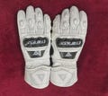 dainese biker leather gloves