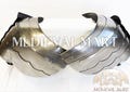 MEDIEVALMART Gothic Germans knight premium metal shoulder pauldron armor ~ Mid Century warrior steel shoulder protection