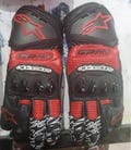 Protective Alpinestars GP Pro Race Red Black Track Gloves Cowhide/Kangaroo Leather |  Moto Rider Street Biker Gear – Racing Gloves–