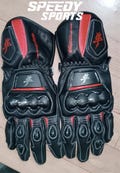 Hayabusa MOTOGP Motorbike Racing Leather Gloves - Made In Genuine Cowhide Leather - With Free Shipping