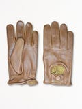 Handmade Lambskin Leather Driving Gloves - Unlined Outer Seam