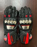 Ducati Motorbike Racing Leather Gloves