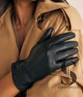 Handmade Sheepskin Leather Gloves: Women's Winter Gloves, Custom Fit