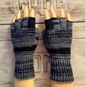 Fingerless gloves, market women, musicians, riders,...size 8 - 9