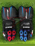 BMW Motorrad Leather Racing Gloves: Full-Grain, Vented, Pre-Curved
