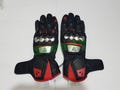 Motorcycle Leather Bikers Gloves Customized Leather Motorbike Street Racing Gloves CE Armour