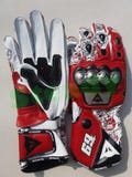 Bikers Motorbike Leather Street Racing Gloves Custom Made Motorcycle Leather Riding Gloves