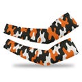 Black and Orange Compression Arm Sleeves, Baltimore Orioles, Cooling UPF Sun Protection Sportswear, Hallo, Sports Sleeve Baseball, Football,