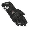Alpinestars GP Pro Race Track all Black Gloves Cowhide/Kangaroo Leather | Moto Rider Street Biker Gear –Racing Gloves–