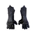 Medieval Black Dragon Scale Gauntlet Armor Gloves – Handmade Fantasy Cosplay & LARP Gear