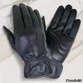Retro Genuine Leather Motorcycle Gloves, Genuine Leather, Winter Gloves, Driving Gloves, Fashion Gloves
