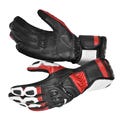 Leather Motorcycle Gloves, Biker Gloves for Men & Women, Carbon Fiber Knuckle Protection, Touchscreen Motorbike Gloves by WolfClaw