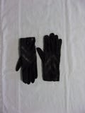 Vintage ARIS IsoToner Women's Driving Gloves Black on Black One Size