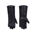 Darth Vader Gloves Star Wars Cosplay Costume Accessory | Black Faux Leather Gauntlets for Jedi Sith Halloween & Comic Con