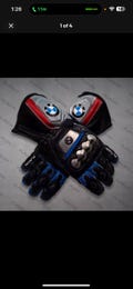 BMW Motorcycle Protection Gloves - Racing Gloves - Biker Gloves - Multicolour