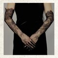 Long Hollow-Out Bridal Gloves – Transparent White Wedding Gloves for Women
